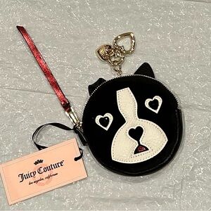 🐾 Juicy Couture Boston Terrier Coin Purse – NWT 🐾